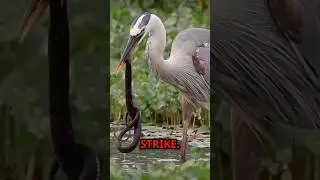 Heron&rsquo;s Smart Hunting Strategy