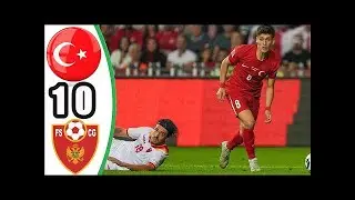 TURKEY VS MONTENEGRO ( 1 0 ) | HIGHLIGHTS | UEFA NATIONS LEAGUE