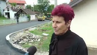 U prigradskom naselju Višesava, u Bajina Bašta privodi se kraju asfaltiranje ulice Sremskog fronta