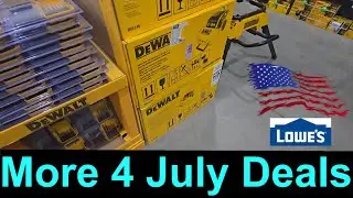 MORE 4 July Deals @ Lowes