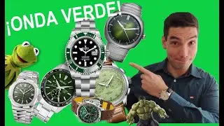 Nuevos relojes verdes 2020/2021 - &iquest;Nueva tendencia?