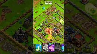 3star by heroes only 😱🥷#clashofclans #coc #viral #gaming #battle #supercell #cocbases