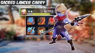 Auto Chess - The sacred lancer is immortal? (9 Warrior Synergy)