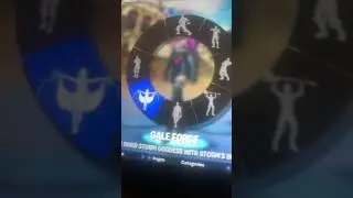 VI doing storm built in emote