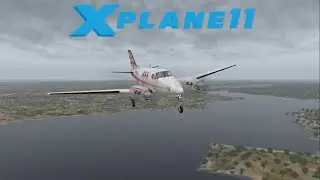 X-Plane 11 | King Air C-90 B | Sobral Regional (SBSB) - Mossoró (SBMS) | IFR | GPS | ATC