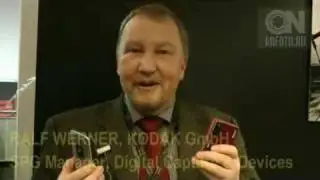 Photokina 2010 - Ralf Werner (Kodak) introduces a couple of models from Kodak line - ONFOTO.RU