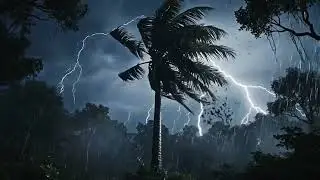 Relaxing Rain and Thunder Sounds, Fall Asleep Faster, Beat Insomnia, Sleep Music, Relaxation Sounds