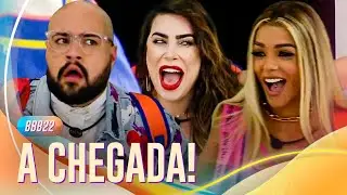 A CHEGADA AO VIVO DOS CAMAROTES NA CASA: FURAC&Atilde;O NAIARA, FOFOCAS E MAIS! 💥 | BBB 22