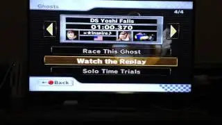[Mkwii]- DS Yoshi Falls: 1:00.370 by =★inspire♪