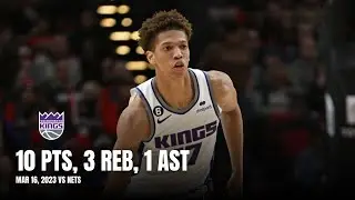 Kessler Edwards (10 PTS, 3 REB, 1 AST) Kings Highlights vs Nets: All Possessions (3/16/23)