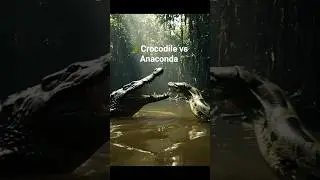 🐊 Crocodile vs Anaconda Bite vs Constrict &ldquo;Death roll or squeeze?&rdquo;