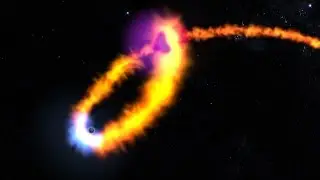 ASASSN-14li - Star's debris colliding with itself (4K)
