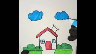 Dreamy House 🏠 Sketch | Calm Drawing Video