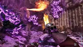 Ark Survival Ascended Valguero Wyvern egg grab with Cosmo on Offical