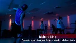 Ad for a local audio visual company.