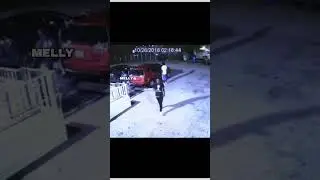 Surveillance Video Of YNW Melly Getting Into The Gray Jeep