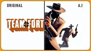 Team Fortress 2 - Right Behind You Theme but it's continued by AI