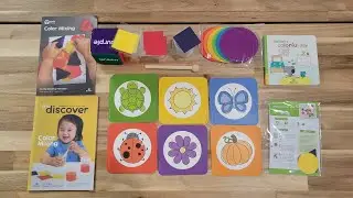 KiwiCo Koala Crate Color Mixing - Unboxing & Review