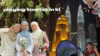 Playing tourist in KL (Pasar Seni, Malaya Garden, KLCG, Saloma Bridge) + some tips | VLOG