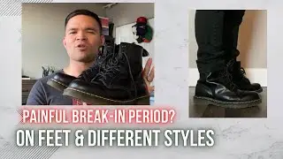Обзор ботинок Dr. Martens 1460 Smooth Leather на ногах и в носке