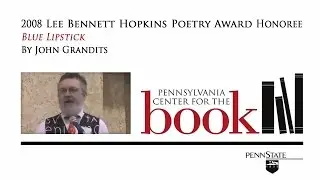 2008 Lee Bennett Hopkins Poetry Award Honoree - John Grandits