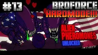 ALIEN H0RN3Y SPRAY!? | Broforce Hard Mode #13