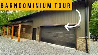 Final Walk Thru of a Barndominium | AMAZING