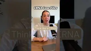 Part 1 | CRNA Case Files #anesthesia #srna #students #learnonyoutube