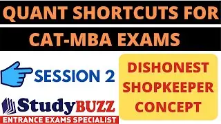 Quant shortcuts for CAT-MBA: Session 2: Dishonest shopkeeper- Fast technique to solve Profit & Loss