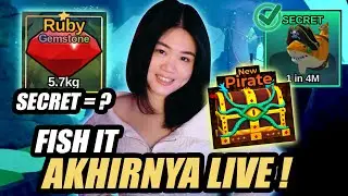 Back to FISH IT ! Mancing SECRET dibagi RUBY GEMSTONE atau SKIN CRATE ! [ FISH IT ROBLOX ]