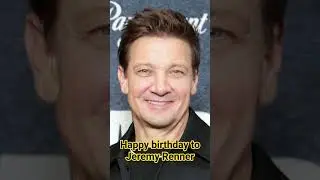 Jeremy Renner, the American actor born on January 7, 1971#jeremyrenner #actor #happybirthday #usa