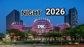 JALAN PANTAI INDAH KAPUK 1 (PIK 1) JAKARTA ⁉️ KEINDAHAN LAMPU CINA SAAT MALAM HARI 