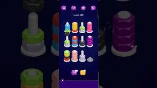 Nut Sort Level 130 Walkthrough | Nuts &mdash; Color Sort 130 solution