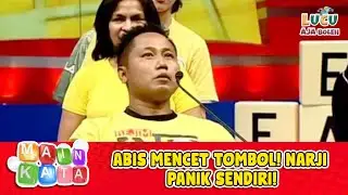 KOCAKK! ABIS MENCET TOMBOL! NARJI PANIK SENDIRI! | KUIS MAIN KATA EPS 37 (4/4)