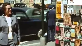 1955 Rome Streets, Italy, 16mm Home Movies