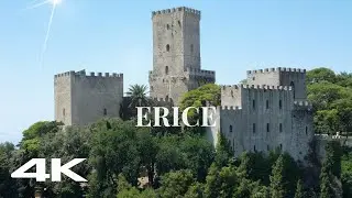 4K Erice Walking Tour - Ancient Sicilian town / Ambience city sounds