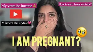 I AM PREGNANT🥹? | My youtube income💰| how to earn from youtube | qna | Aashi gurjar 