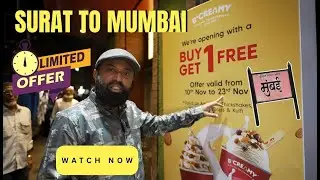 🤯 B'CREAMY Grand Opening Review! 🍦 Thickshakes BUY 1 GET 1 FREE Bhendi Bazaar, Mumbai Food Tour
