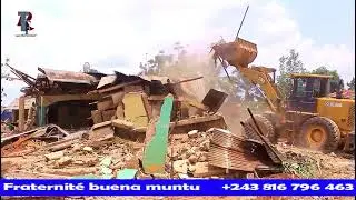 Début de la démolition des maisons du quartier de la plaine à Mbujimayi au kasai oriental
