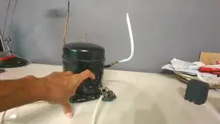 A fridge compressor as a vacuum pump : [part 1]