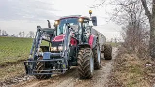 Rozlewanie gnojowicy ✔ Case Farmall 110c & Joskin ( Vlog#4 )