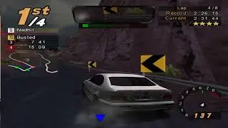 Need for Speed: Hot Pursuit 2, BMW M5, 8 laps Desert Heat