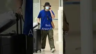 Namjoon&rsquo;s Airport Fashion #rm #namjoonedit #bts #kpop #btsshorts #btsedits #kimnamjoon