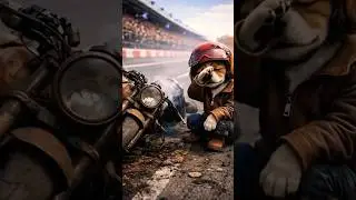 Poor Puppy Lost the Race&hellip; His Comeback Was Legendary 🏁🔥 #shorts #velvoriatales #davidputra2000cc