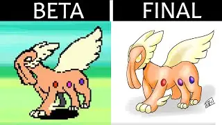 DRAWING THE WORST BETA POKEMON AS OFFICIAL DESIGNS | Diamond & Pearl Beta Sprites | SPEEDPAINT