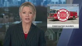 Cicero firefighter hospitalized after suffering &lsquo;serious case&rsquo; of smoke inhalation