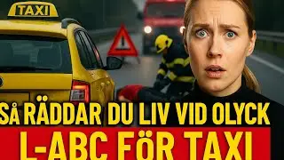L-ABC för Taxi Så Räddar Du Liv vid Olycka  Måste för Yrkesförare!