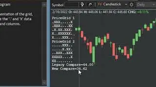 WealthLab 8 Build 12 - PriceGrid Comparison Improvements