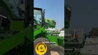 Johndeere 5075e trem 4 crdi ac cabin  ks greengold combine harvester