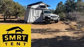 Our ​SMRT tent set up in real time with review!
